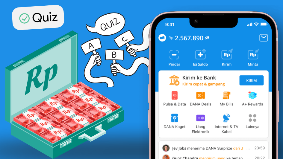 Isi Dompet DANA Kamu Gratis Rp300.000 Hari Ini