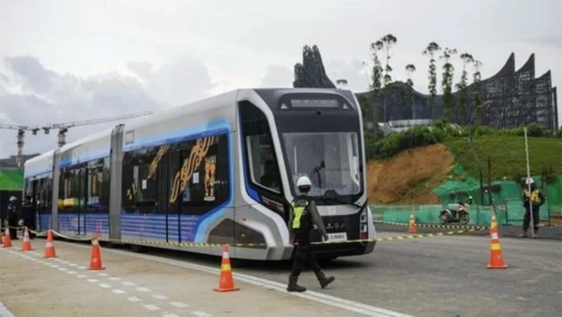 Skandal Mengejutkan: Proyek Kereta Tanpa Rel IKN Ternyata Hanya Ilusi?