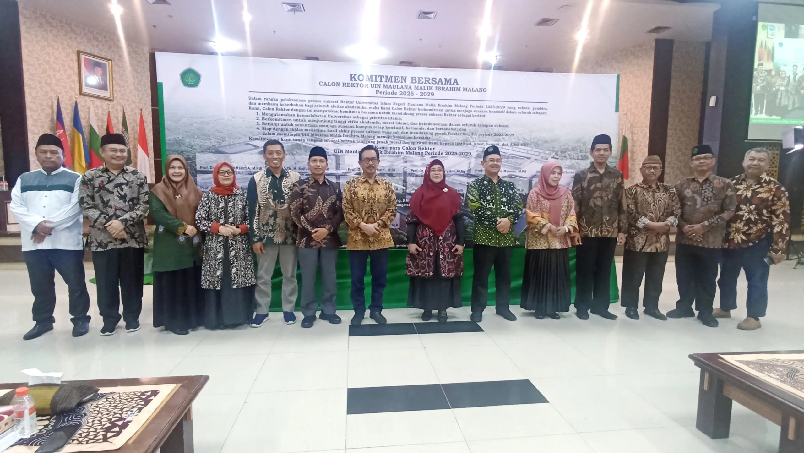 Calon Rektor UIN Maliki Malang Adu Gagasan