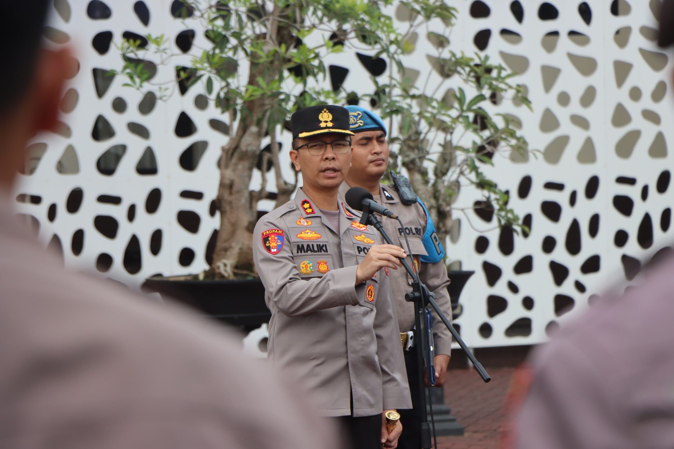 Apel Pagi Kapolres Trenggalek Tekankan Pentingnya Pelayanan Masyarakat
