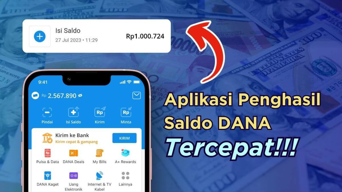 Ayo Dapatkan Saldo DANA Rp100.000 Gratis Setiap Hari Cuma dengan Berburu Ikan!