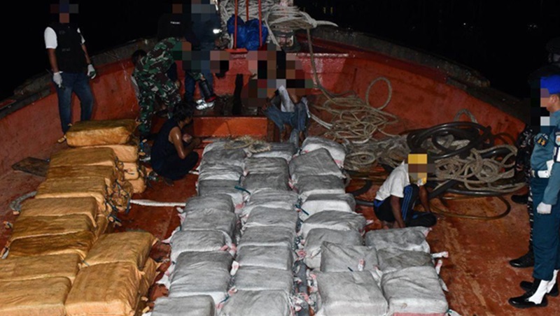 Heboh! TNI AL Gagalkan Penyelundupan Narkoba Raksasa di Tanjung Balai Karimun