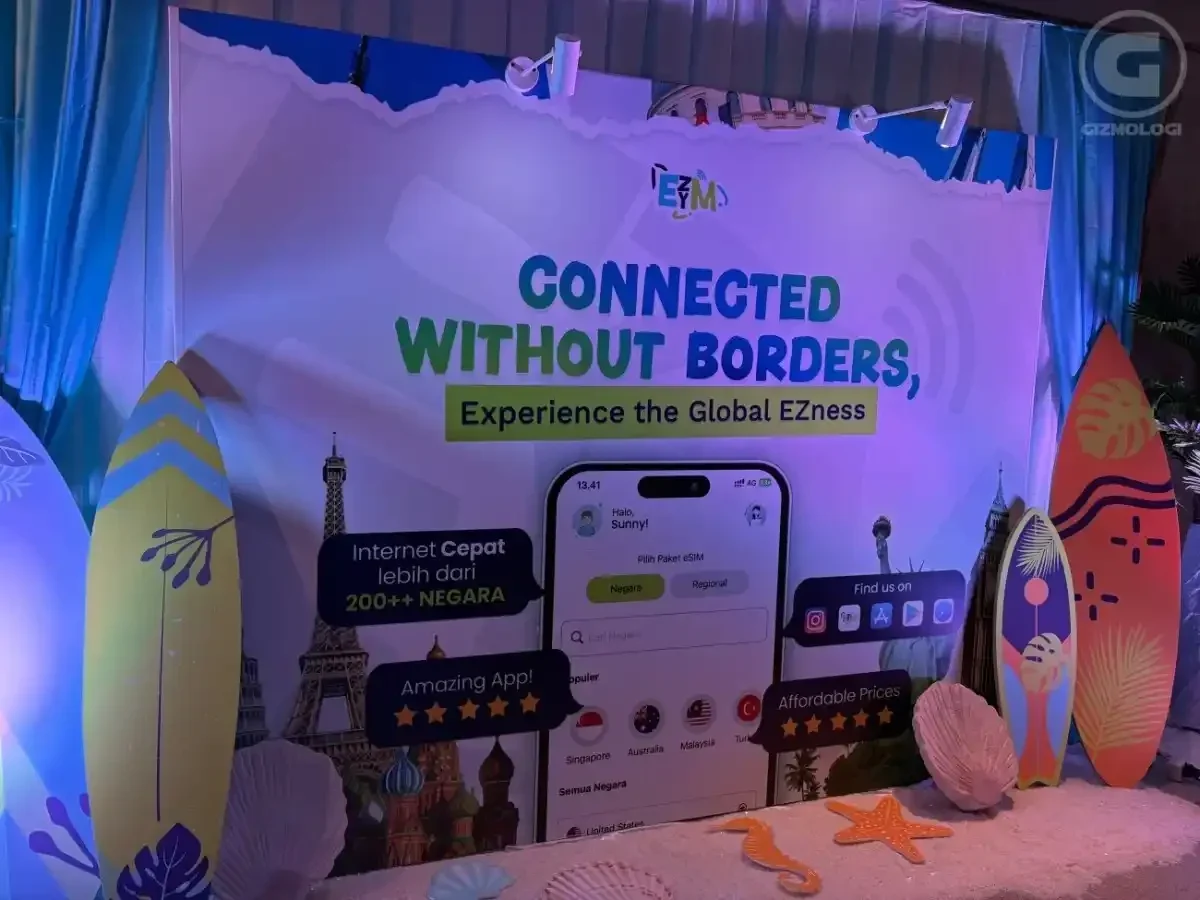 eSIM Digital EZYM Mudahkan Traveler Indonesia Terkoneksi di Luar Negeri