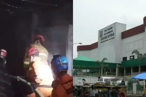 Geger! Kebakaran Pasar Anyar Bogor, Toko Elektronik Jadi Biang Kerok?