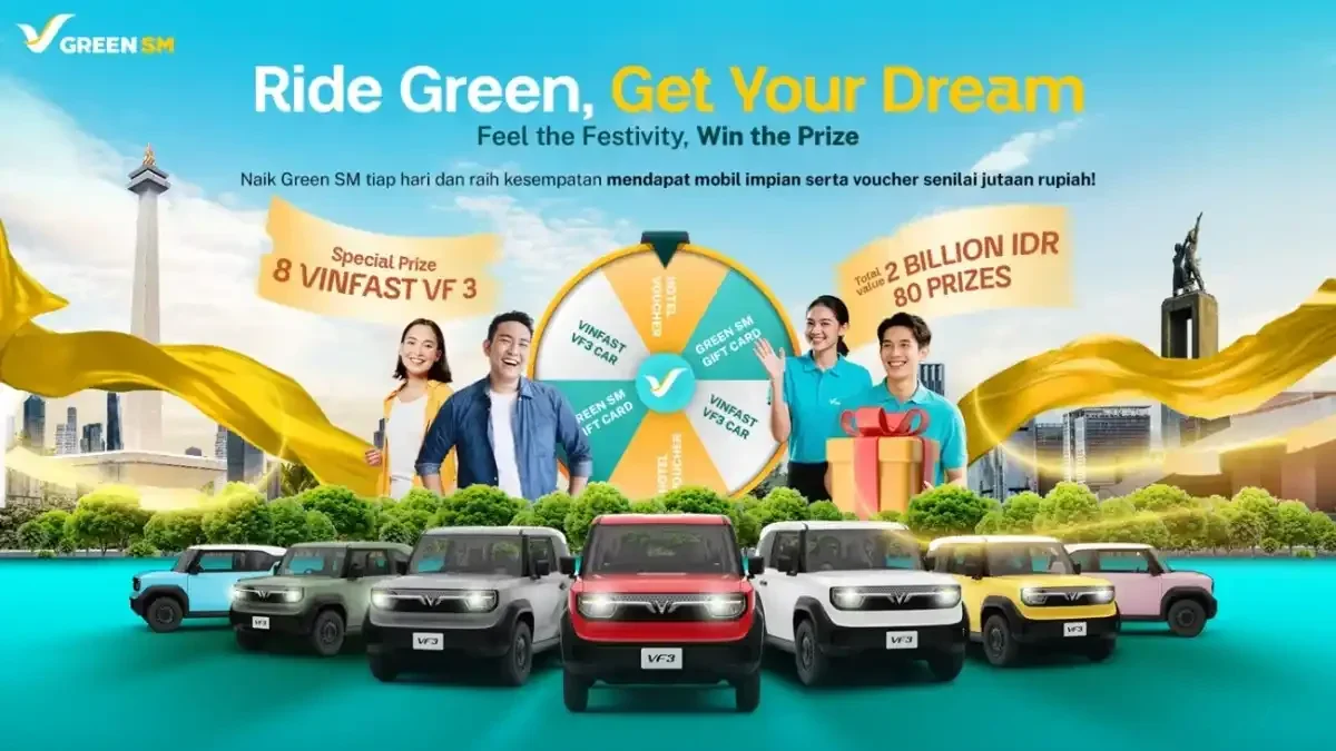 WOW! Green SM Gebrak Pasar dengan Hadiah 2 Miliar Rupiah Spesial HUT RI ke-80!