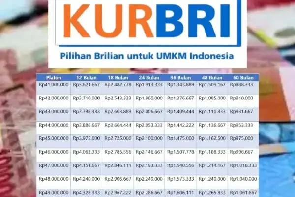 KUR BRI 2025: Bocoran Skema Cicilan Rp100 Juta di Jakarta, Angsuran Per Tahun Mulai dari Segini!