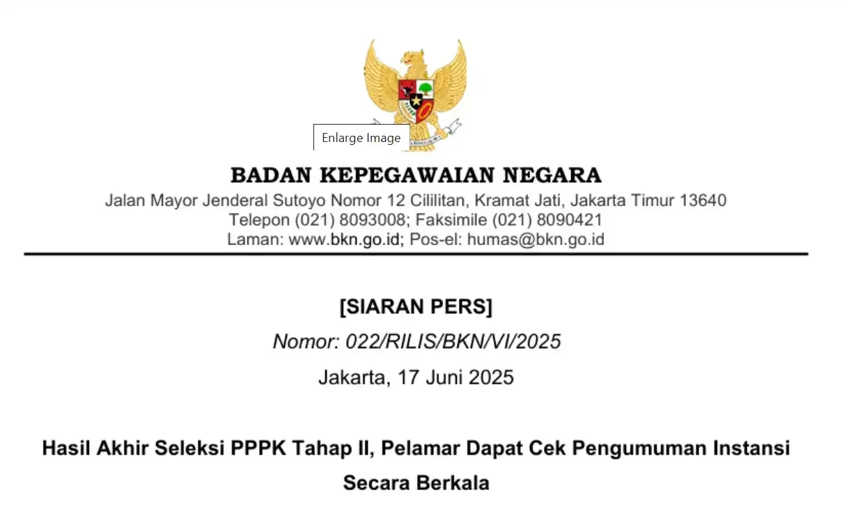 PPPK 2024 Tahap II Diumumkan: Cek Hasil Akhir & Jadwal Terbaru di Jakarta!
