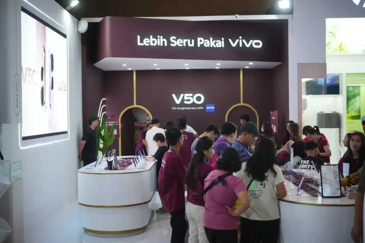 Vivo Gebrak Jakarta Fair Kemayoran 2025: Diskon Menggila V50 Series!