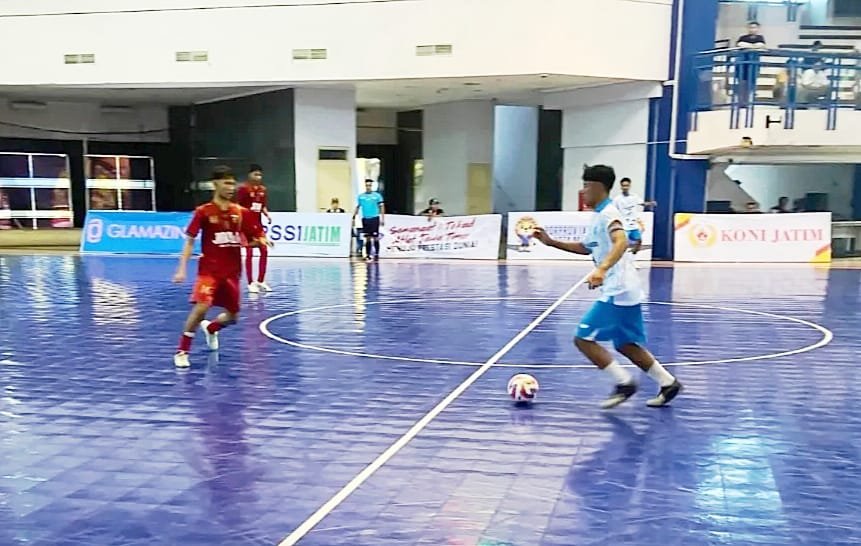 Ngawi Bantai Futsal Putra Kota Batu: Skor Telak 8-0 di Laga Sengit!