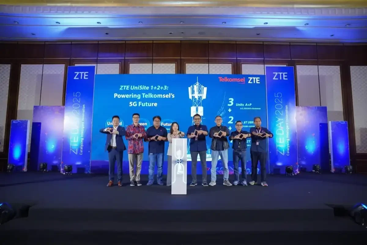 ZTE dan Telkomsel Gebrak Pasar dengan Solusi UniSite 1+2+3: Internet Ngebut Merata di Seluruh Indonesia?