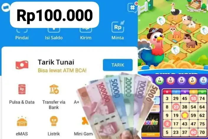 Terungkap! Game Penghasil Saldo DANA Rp100 Ribu/Hari di 2025, Buruan Coba!