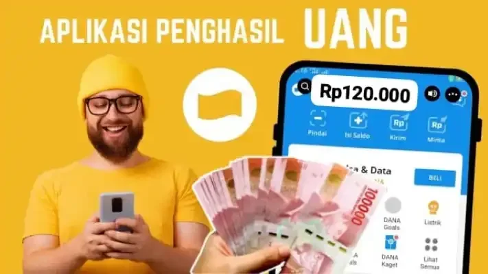 Gokil! Aplikasi Penghasil Uang Langsung Cair Rp120 Ribu Tanpa Undang Teman, Buruan Klaim Sekarang!