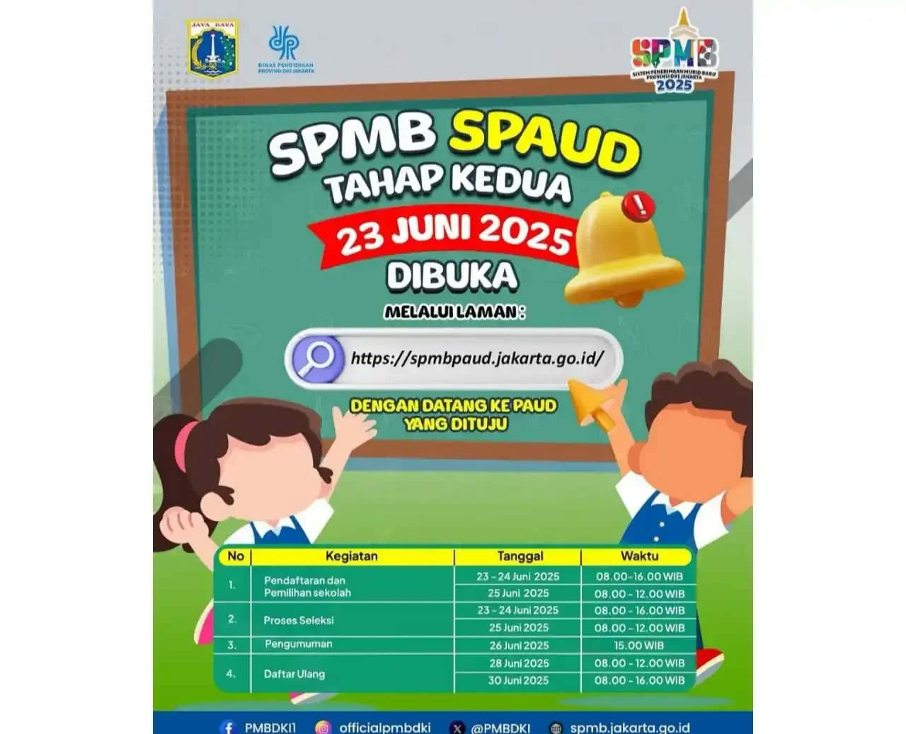 SPMB SPAUD 2025 Dibuka! Catat Jadwal Pendaftaran dan Cara Lolos Tahap Kedua