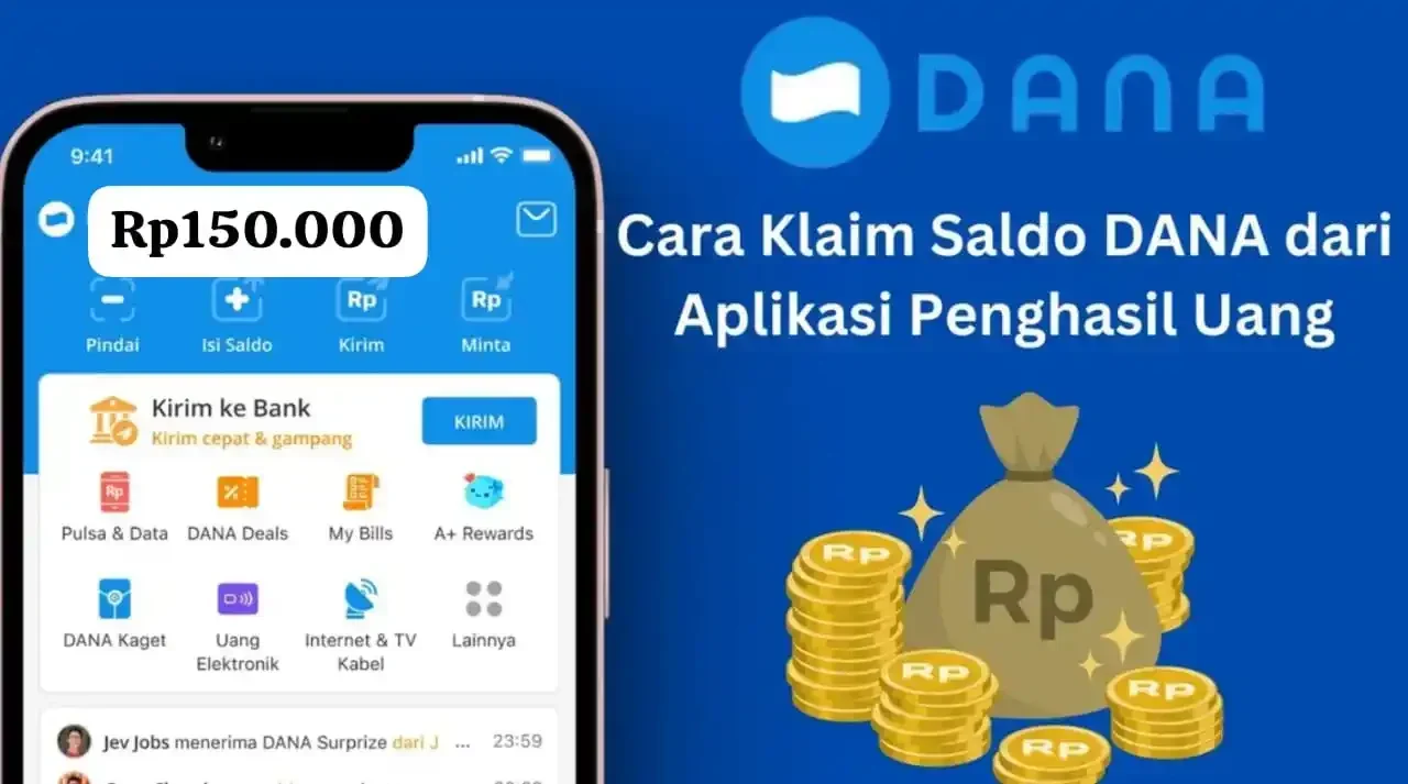 Klaim Aplikasi Penghasil Saldo DANA Gratis di Jakarta Bikin Heboh, Cuma Kumpulkan Koin Virtual Bisa Dapat Rp150 Ribu?
