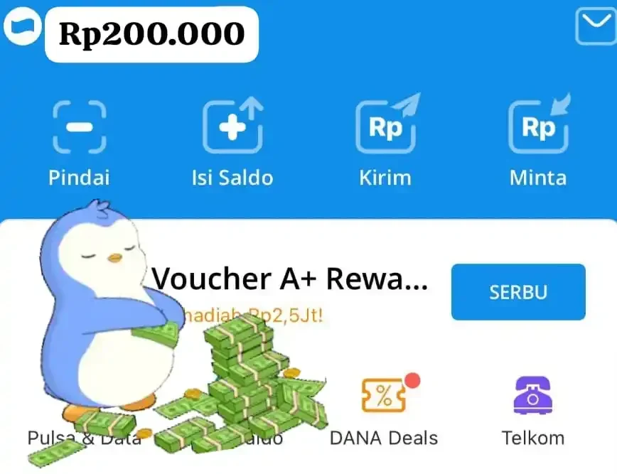 Rebahan Untung! Aplikasi Mirip TikTok Ini Kasih Saldo DANA Gratis Rp200 Ribu