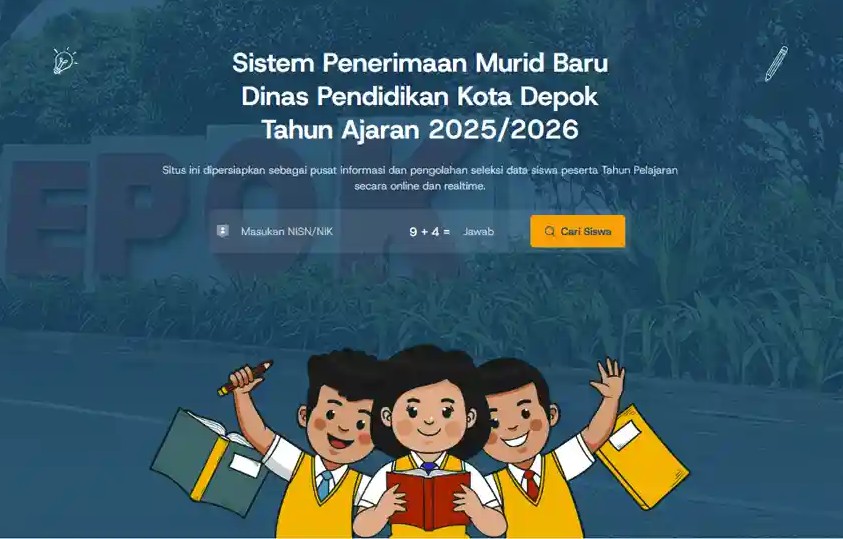 Bocoran Cara Mudah Daftar SPMB Depok 2025 untuk TK, SD, dan SMP, Jangan Lewatkan!