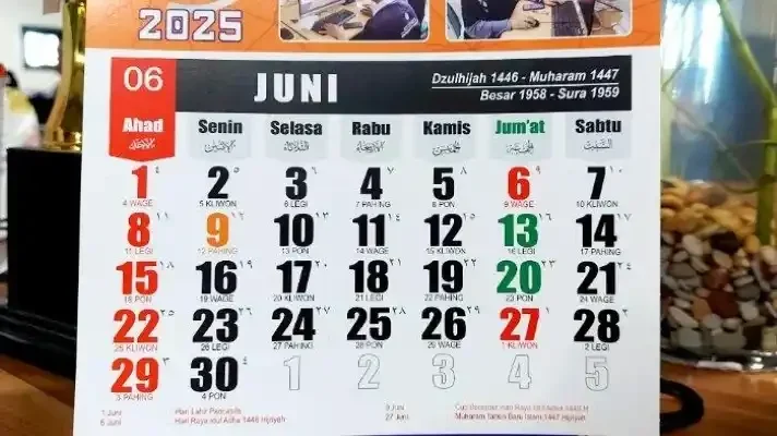 1 Suro 2025: Catat Tanggalnya! Ini Kata Pakar Kalender Jawa, Lengkap dengan Versi Hijriah!