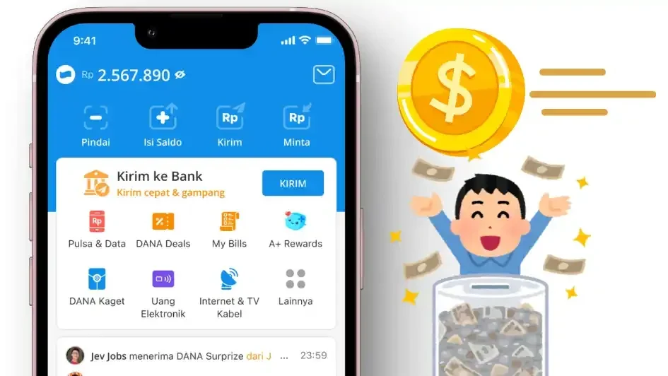 Rezeki Nomplok! Saldo DANA Rp239 Ribu Mendarat di Dompetmu dari Link DANA Kaget Pagi Ini, 17 Juni 2025!