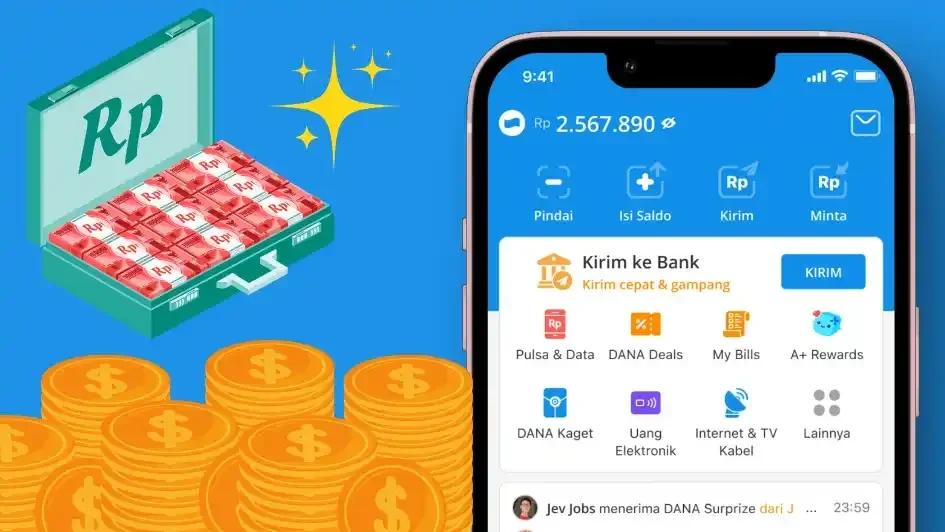 Asyik! Aplikasi Penghasil Uang Cairkan Saldo DANA Rp250 Ribu di 2025, Buruan Buka Dompet Digital!