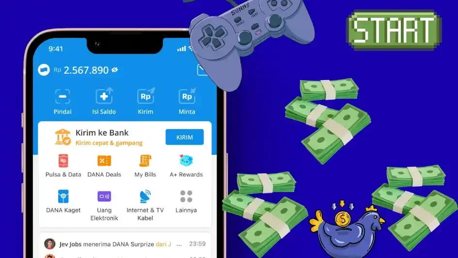Buruan Klaim! Saldo DANA Gratis Rp350 Ribu dari Aplikasi Penghasil Uang Terbaru 2025, Langsung Cair ke Dompet Digitalmu!