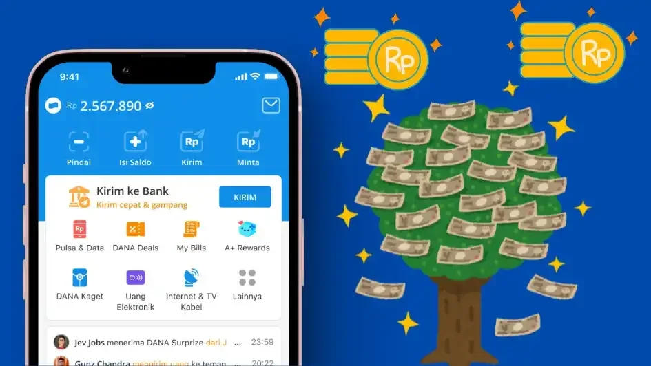 Rezeki Nomplok! Aplikasi Penghasil Uang Ini Bagi-bagi Saldo DANA Rp500 Ribu di 2025, Buruan Cek Triknya!
