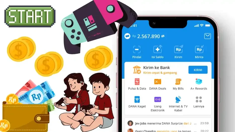 Berkah Akhir Bulan Jakarta: Saldo DANA Gratis Rp350 Ribu Cair dari Aplikasi Penghasil Uang Terbaru 2025, Klaim Sekarang!
