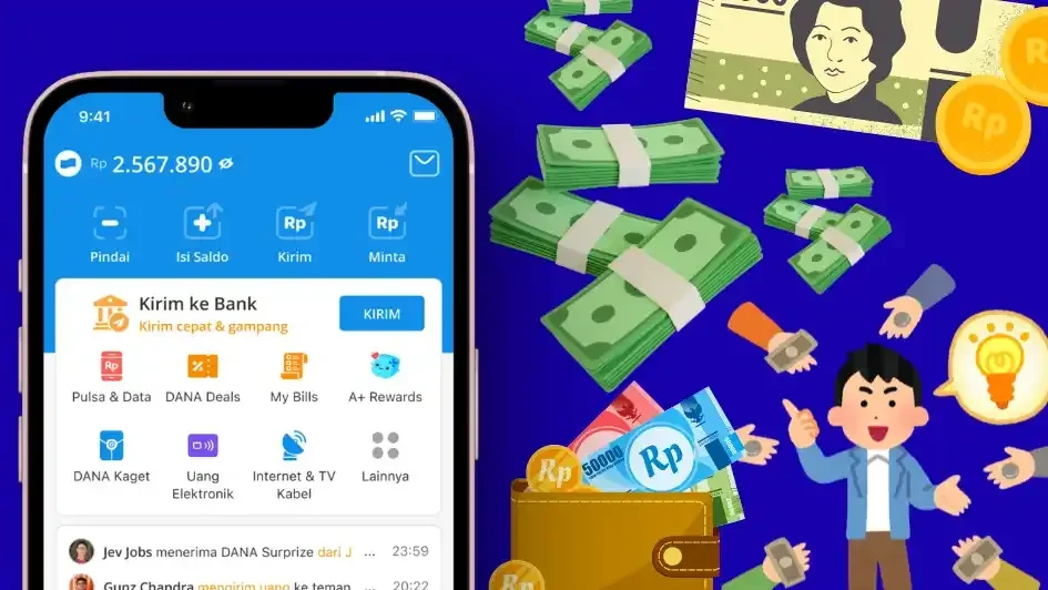 Buruan Klaim! Link DANA Kaget Cairkan Rp300 Ribu Akhir Bulan Ini