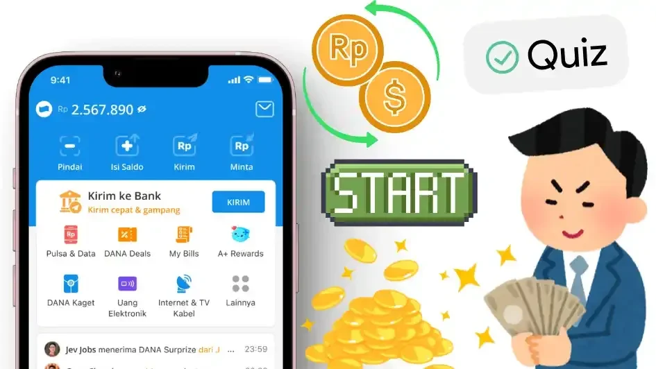 Wow! Aplikasi Penghasil Uang Ini Bagi-bagi Saldo DANA Rp100 Ribu Gratis di 2025!