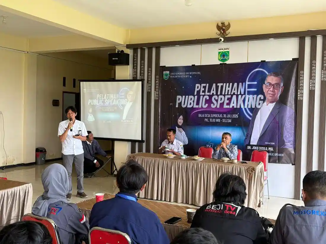Agar Pesan Tepat Sasaran, Diskominfo Kota Batu Latih Puluhan Anggota KIM Jadi Juru Bicara Andal