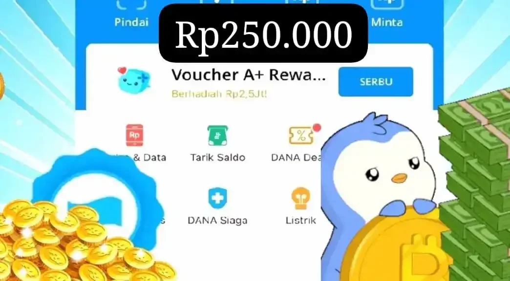 Rebahan Untung! Aplikasi Penghasil Saldo DANA Gratis Ini Bagikan Rp250 Ribu Langsung ke Rekeningmu!