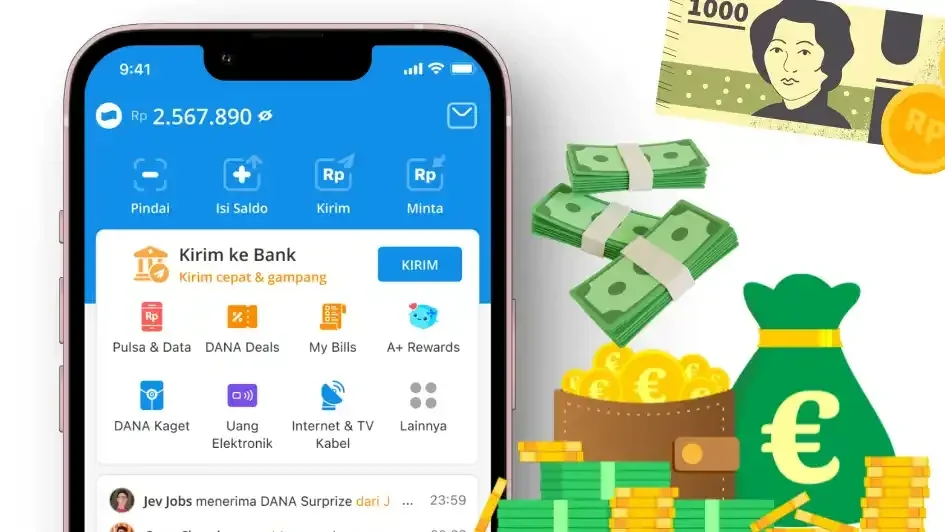 KLAIM SEGERA! Saldo DANA Kaget Rp300 Ribu Langsung Cair ke Dompet Digitalmu Hari Ini!