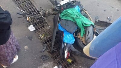 Tragis! Pemotor Meninggal di Tempat Usai Tabrakan dengan Mobil di Ngijo Karangploso