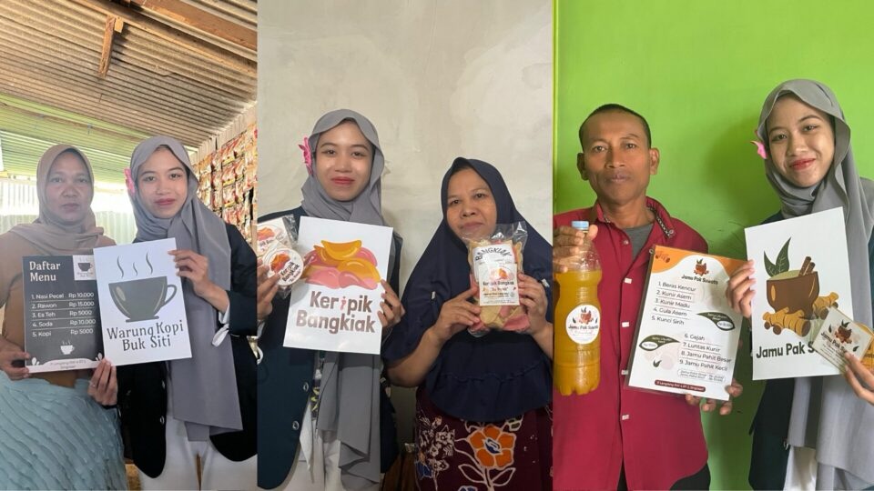 Mahasiswa UB Bantu UMKM Langlang Tampil Lebih Profesional Lewat Program “Bersama Branding”