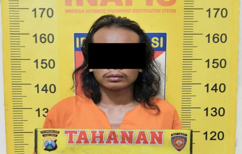 Jadikan Rumah Kontrakan Gudang Narkoba, Pengedar Sabu di Kepanjen Diringkus Polres Malang