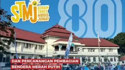 Sambut HUT ke-80 RI, Pemkot Malang Awali Pagi dengan Senam Tahes Mbois Jumat dan Gerakan Bagi Bendera Merah Putih