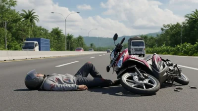 BREAKING NEWS: Kecelakaan Maut Dua Motor di Blimbing Malang, Satu Pengendara Asal Pakisaji Meninggal Dunia