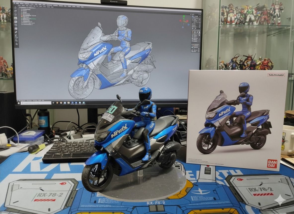 Viral Foto Miniatur AI Viral 2025: Kumpulan Prompt dan Cara Membuat untuk Motor, Mobil, hingga Foto Orang