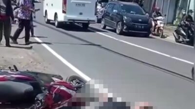 Kecelakaan di Turen Malang, Truk Gandeng Senggol Motor di Turen, Ibu dan Anak Tewas di Lokasi