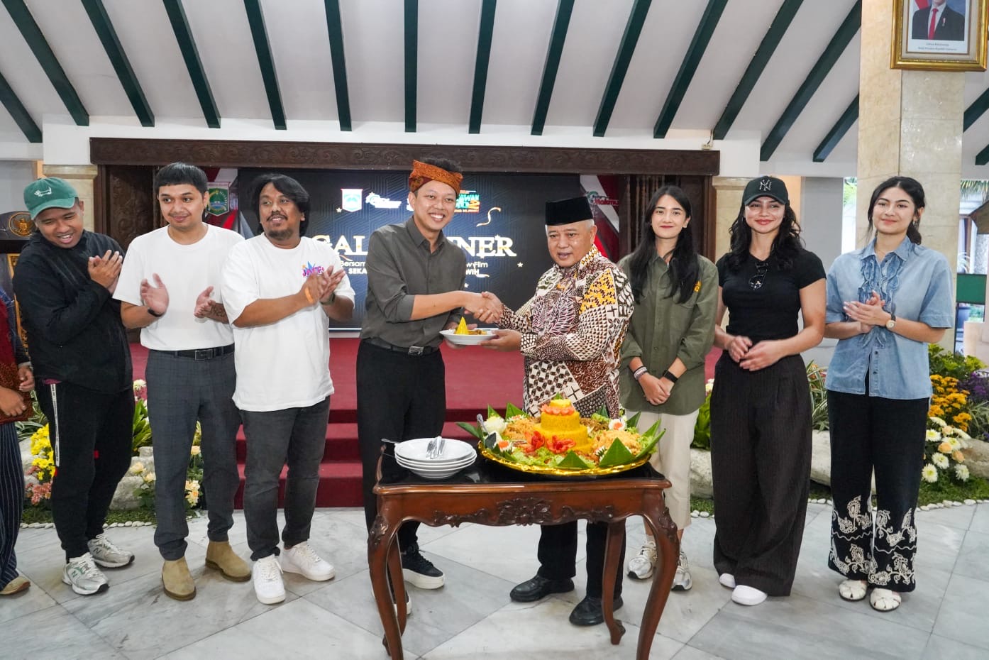 Sambut Produksi Film Sekawan Limo 2, Bupati Sanusi Puji Bayu Skak dan Ajak Libatkan Kreator Lokal Malang