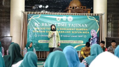 Peringatan Maulid Nabi di Tajinan Malang, Wabup Lathifah: Momen Meniru Akhlak Rasulullah, Bukan Hanya Seremonial