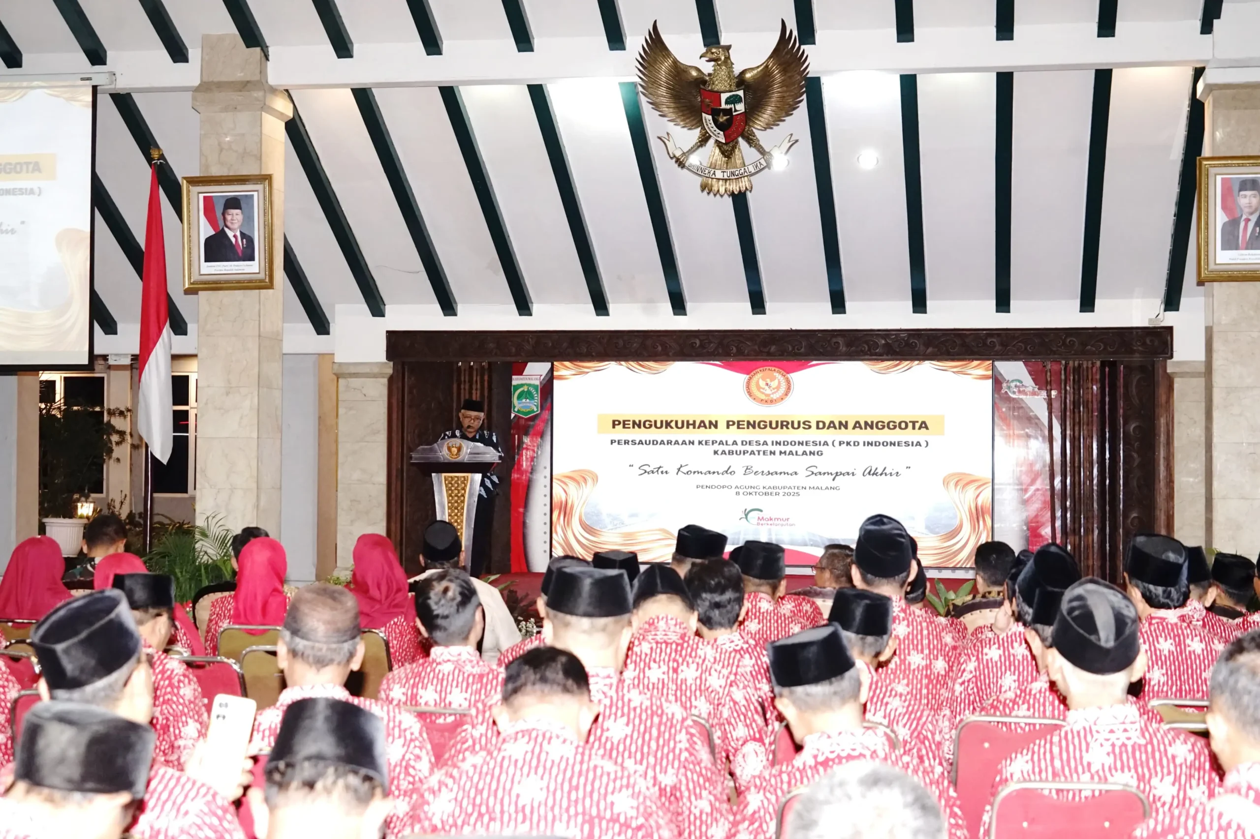 Bupati Sanusi Kukuhkan Pengurus PKDI Malang, Tekankan Sinergi dan Inovasi untuk Entaskan Kemiskinan