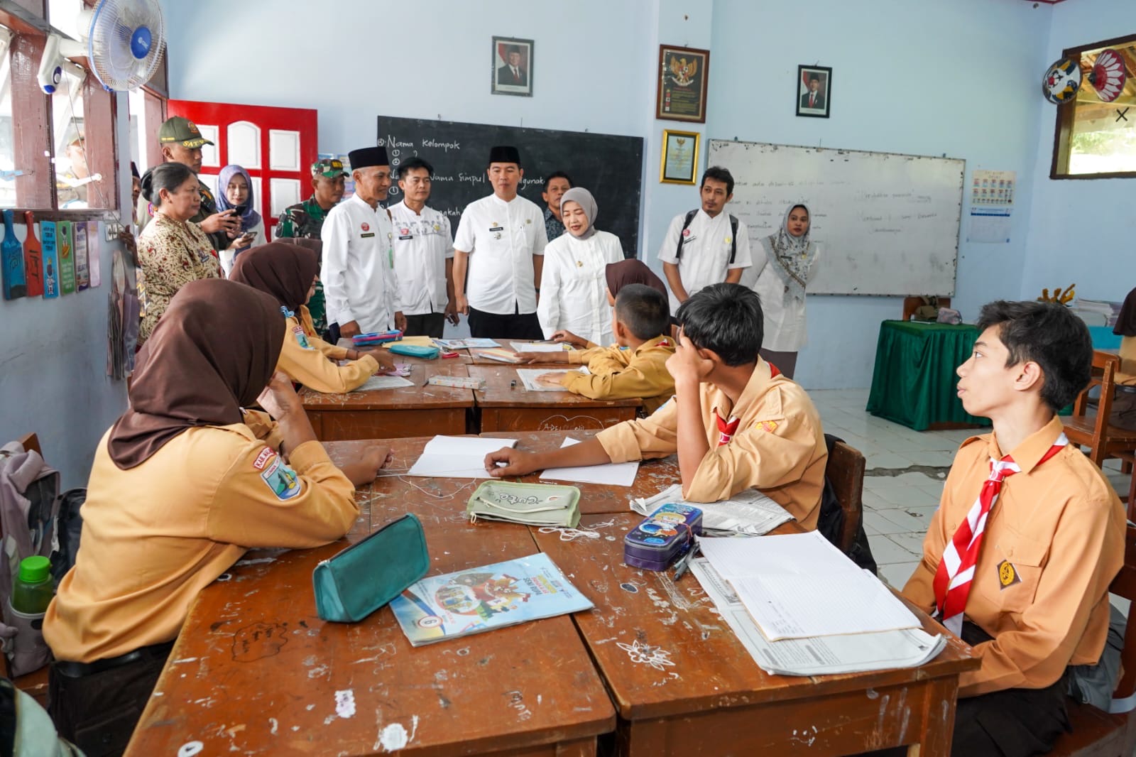 Wabup Lathifah Cek Kesiapan Sekolah Unggulan di Kepanjen dan Donomulyo