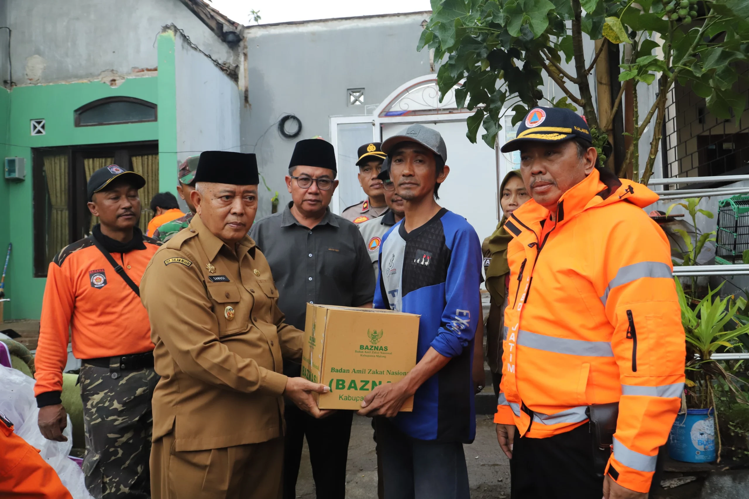 Bupati Malang Janjikan Program Bedah Rumah untuk 157 KK Korban Puting Beliung di Dau