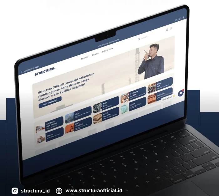 Beli Semen Semudah Pesan Kopi: Mahasiswa UMM Sulap Toko Bangunan Keluarga Jadi Marketplace 'Structura'