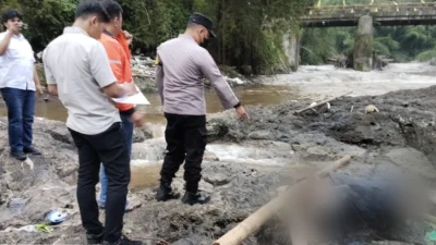 Tragis, Warga Kepanjen Simin Ditemukan Tewas di Sungai Brantas, Diduga Hanyut, Keluarga Tolak Autopsi