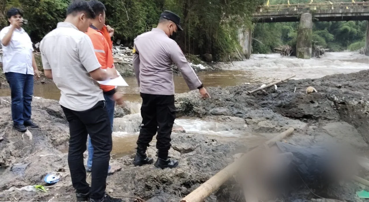 Tragis, Warga Kepanjen Simin Ditemukan Tewas di Sungai Brantas, Diduga Hanyut, Keluarga Tolak Autopsi
