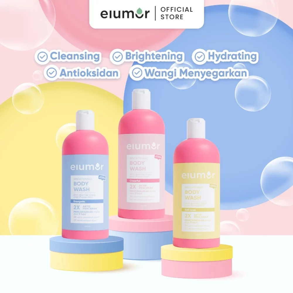 Elumor Brightening Deo Spray: Antiperspirant yang Efektif Mengontrol Keringat & Memutihkan Ketiak