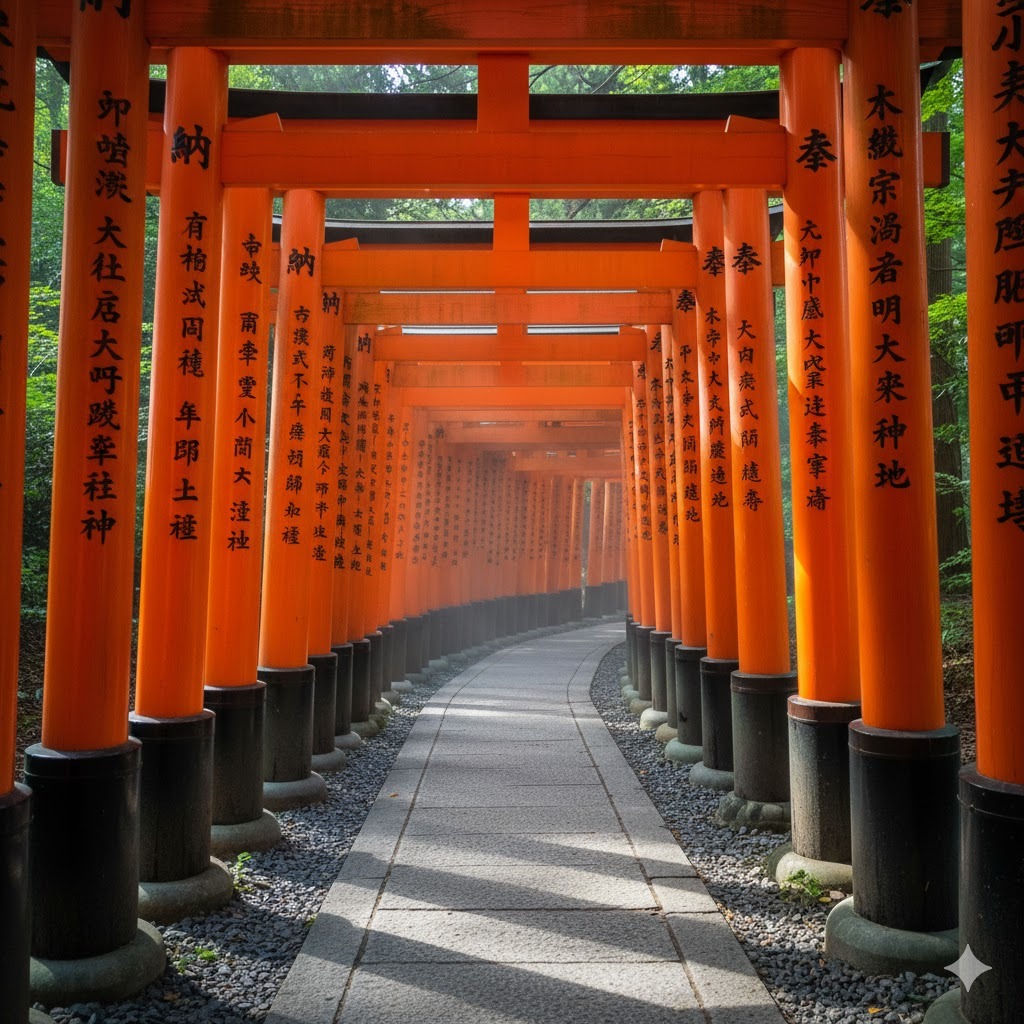 Fushimi Inari Taisha Kyoto: Seribu Gerbang Torii Menuju Gunung Inari