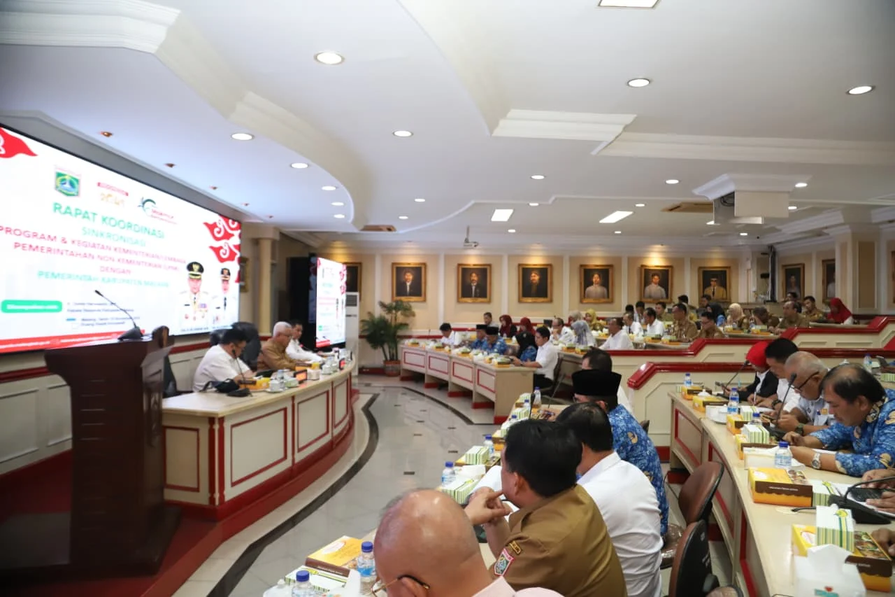 Bupati Sanusi Pimpin Rakorsin Program Pusat-Daerah di Malang, Visi Malang MAKMUR untuk Indonesia Emas