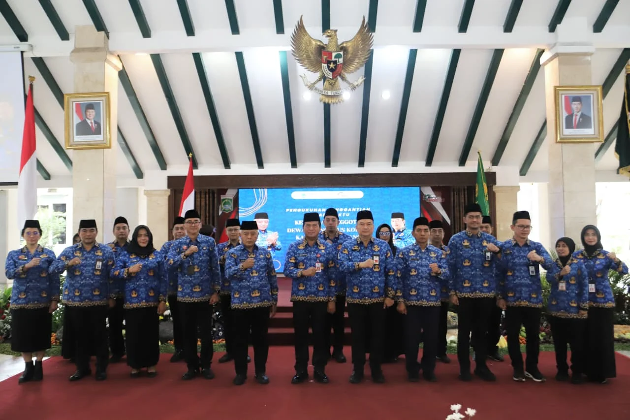 Bupati Malang Saksikan Pengukuhan PAW Ketua dan Anggota Dewan Pengurus KORPRI Kabupaten Malang